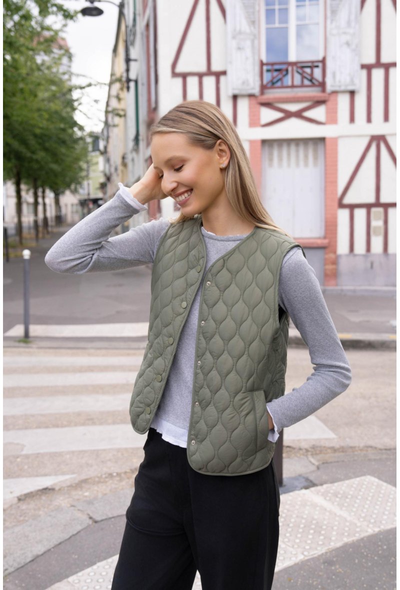 GILET MATELASSE LENIE
